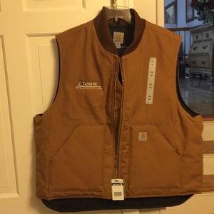 Men’s carhartt work vest brand new